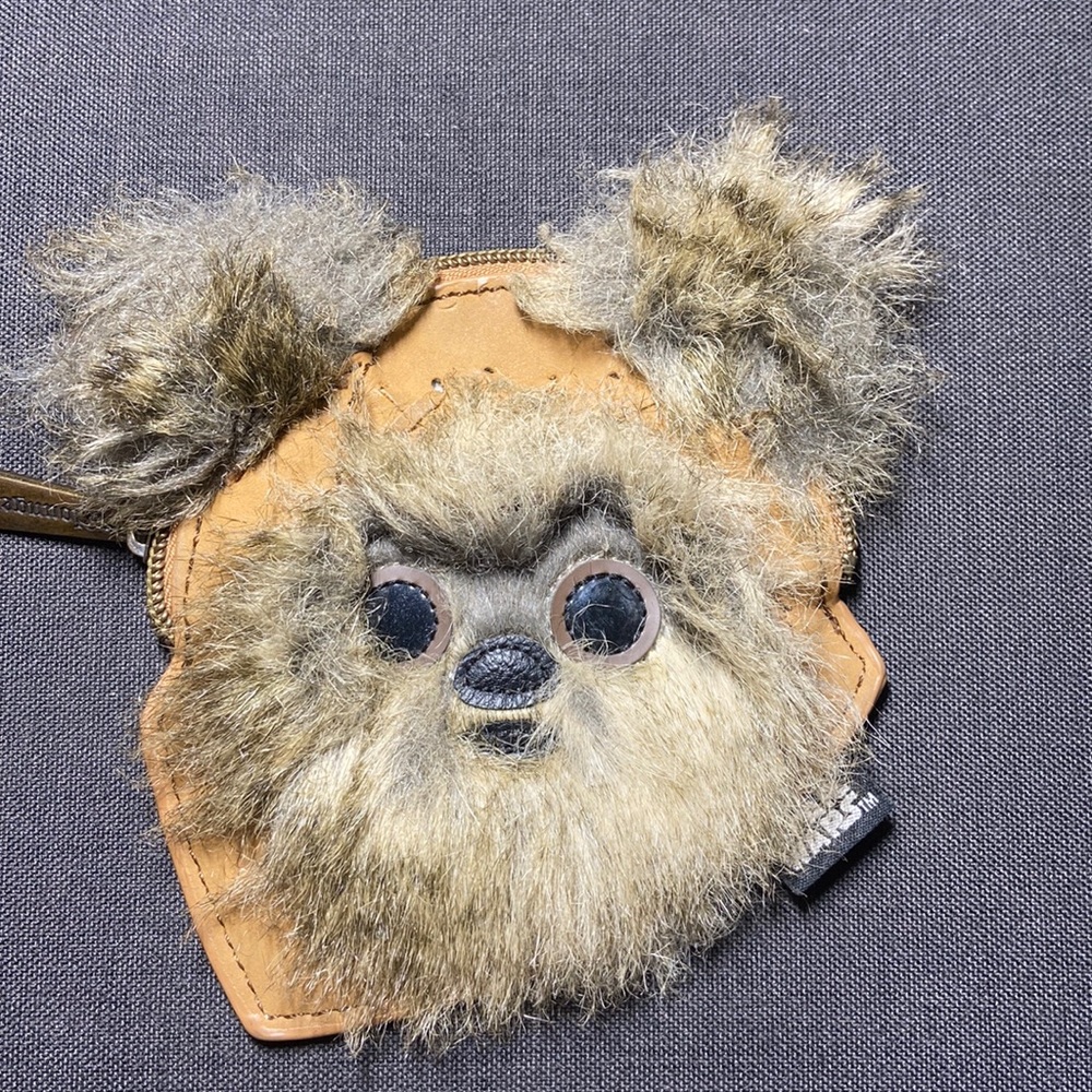 Starwars ewok Loungefly coin purse